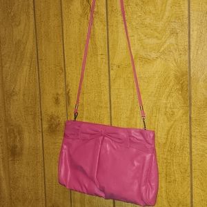PAYLESS SHOULDERPURSE. COLOR PINK.